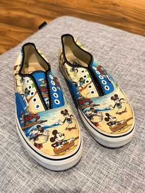 VANS Disney Mickey & Minnie Mouse tropical design Shoes